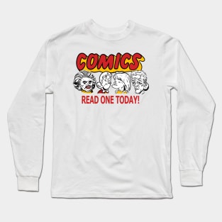 Comics Read One Today (Golden Girls Edit.) Long Sleeve T-Shirt